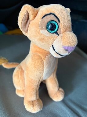 Disney x Ty Sparkle Plush Stuffed Animal Nala Lion King Lioness Toy